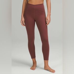 Lululemon InStill High-Rise Tight 25” in Smoky Red Women’s Size 16